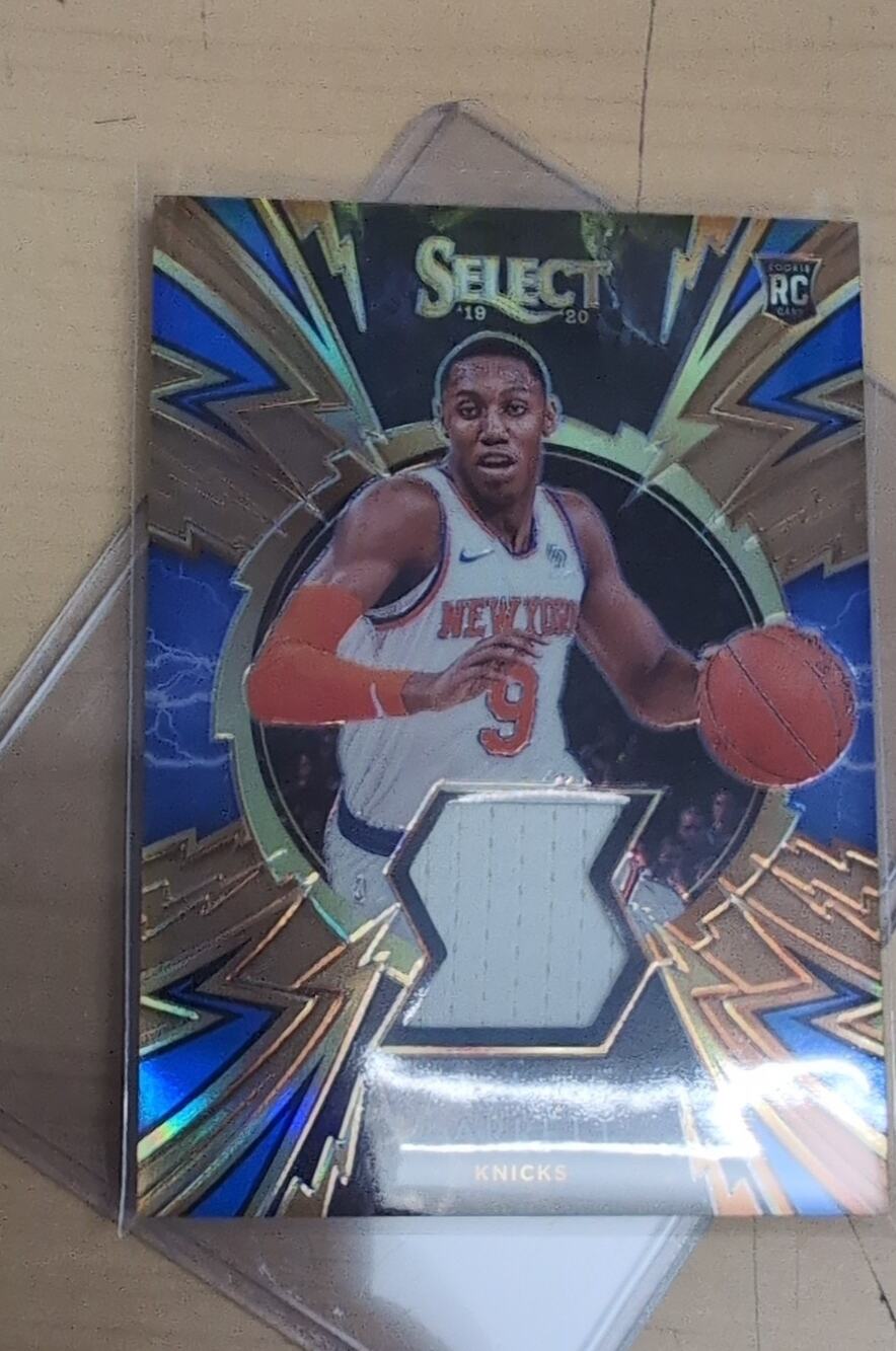 2019-20 Panini Select - Sparks RJ Barrett #SP-RJB Copper Prizm /49 (MEM, RC)
